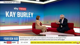 Sir David Davis on why we must not cut the foreign aid budget