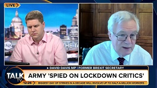 Big Brother Watch report: Sir David Davis follows up with Talk TV’s Peter Cardwell